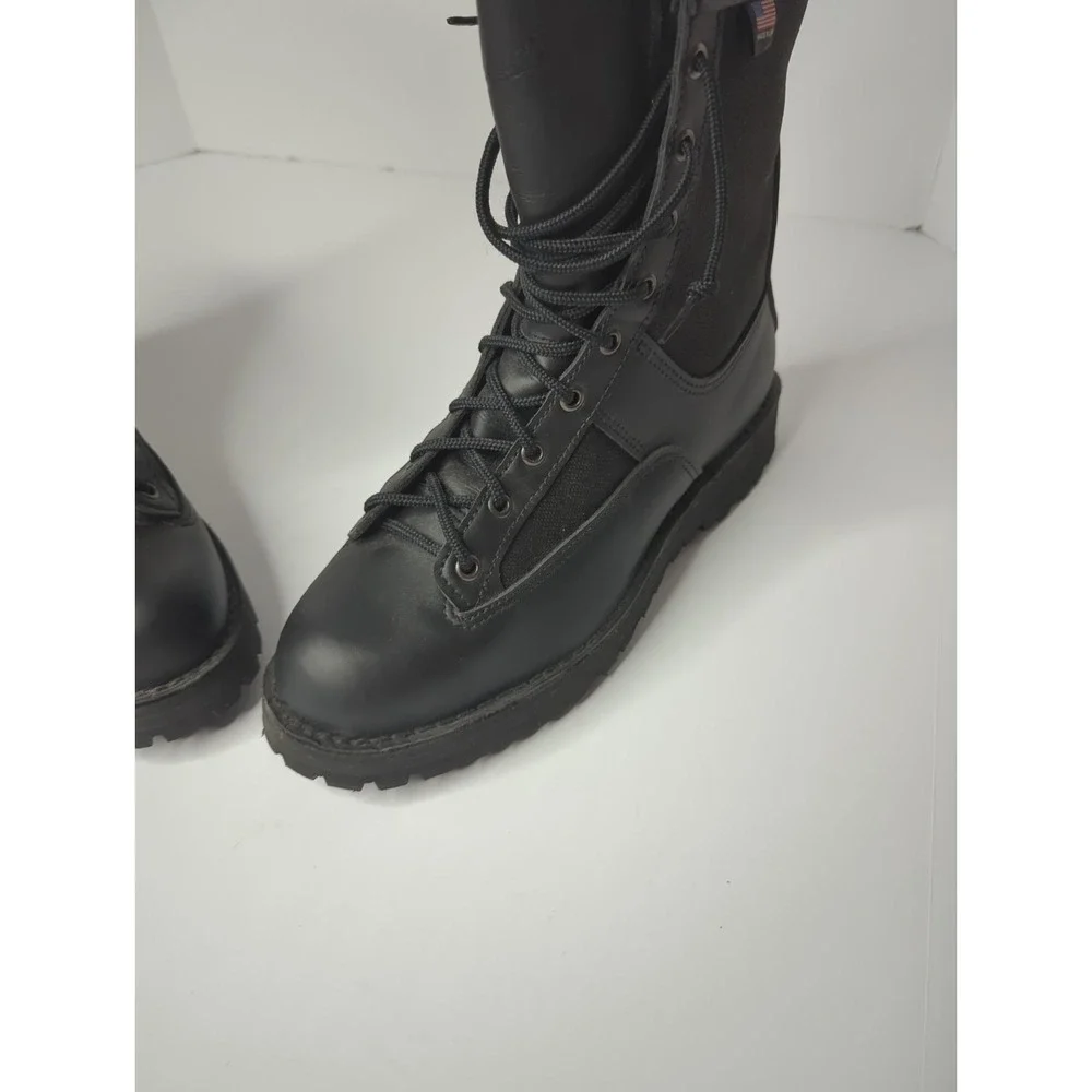 Danner Acadia 8 Inch 400G Men Sz 9 Black Leather Gore-Tex tactical Combat Boot